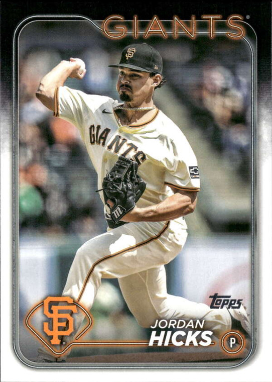 2024 Topps Update #US287 Jordan Hicks NM-MT  San Francisco Giants 