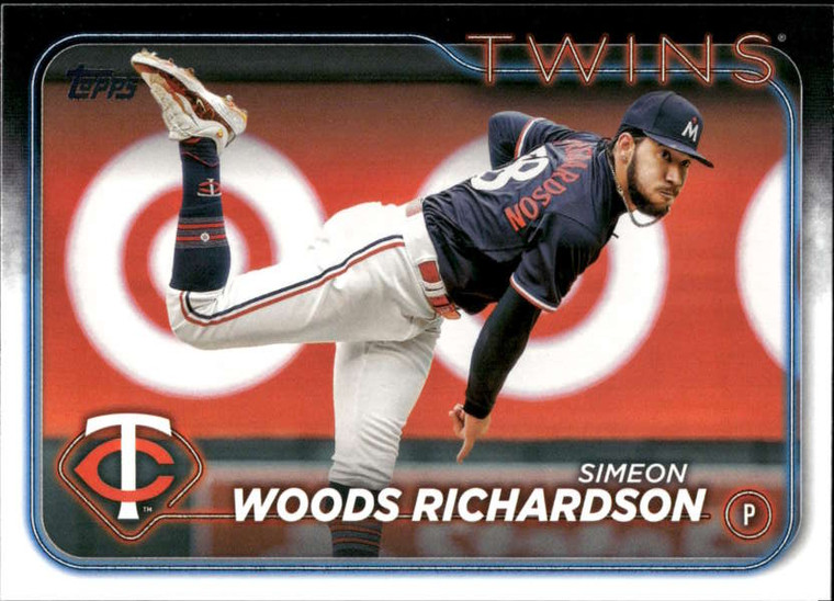 2024 Topps Update #US295 Simeon Woods Richardson NM-MT  Minnesota Twins 