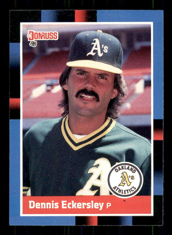 1988 Donruss #349 Dennis Eckersley NM-MT Oakland Athletics 