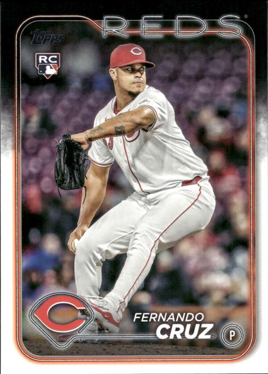 2024 Topps Update #US308 Fernando Cruz NM-MT  RC Rookie Cincinnati Reds 