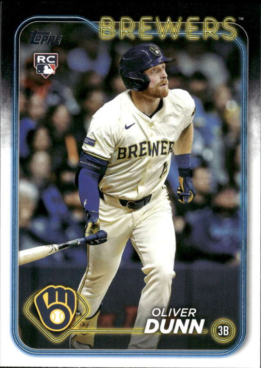 2024 Topps Update #US310 Oliver Dunn NM-MT  RC Rookie Milwaukee Brewers 