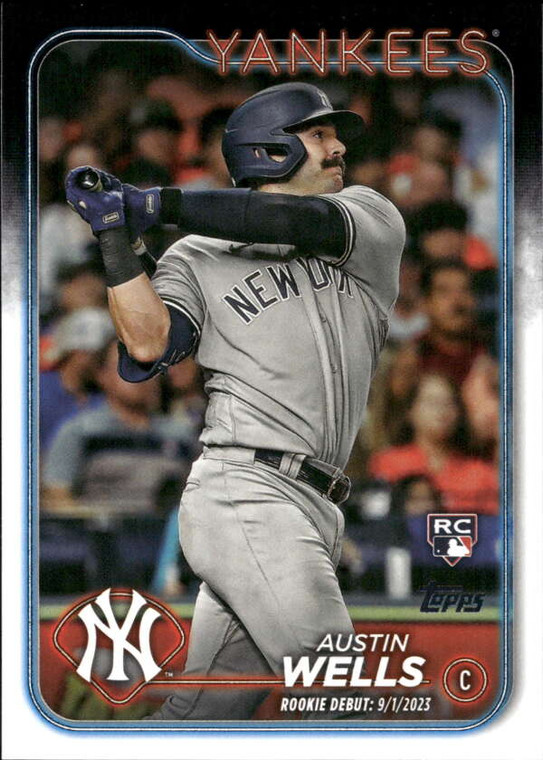 2024 Topps Update #US325 Austin Wells NM-MT  New York Yankees 