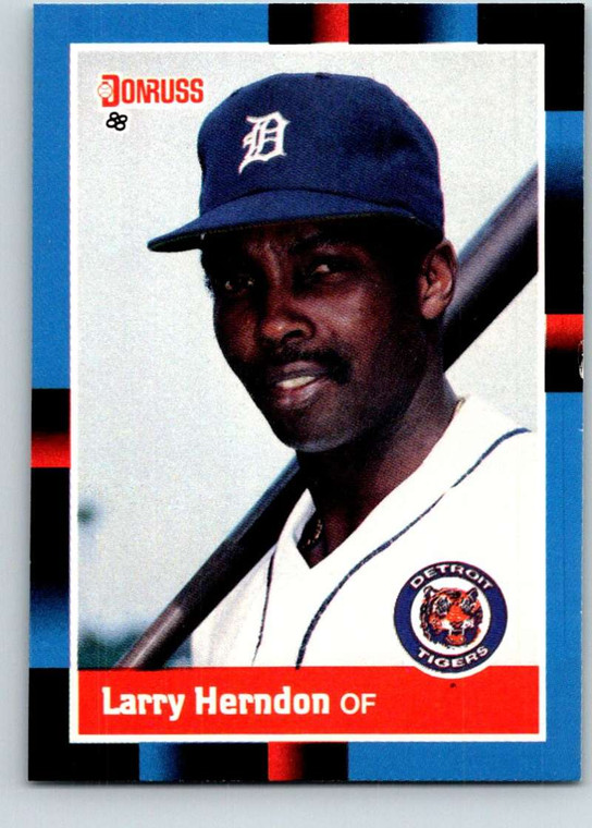 1988 Donruss #353 Larry Herndon NM-MT Detroit Tigers 