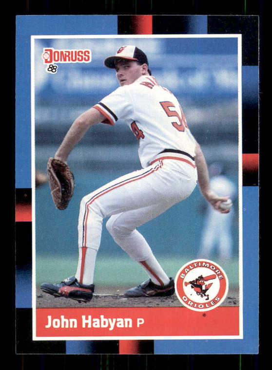 1988 Donruss #354 John Habyan NM-MT Baltimore Orioles 