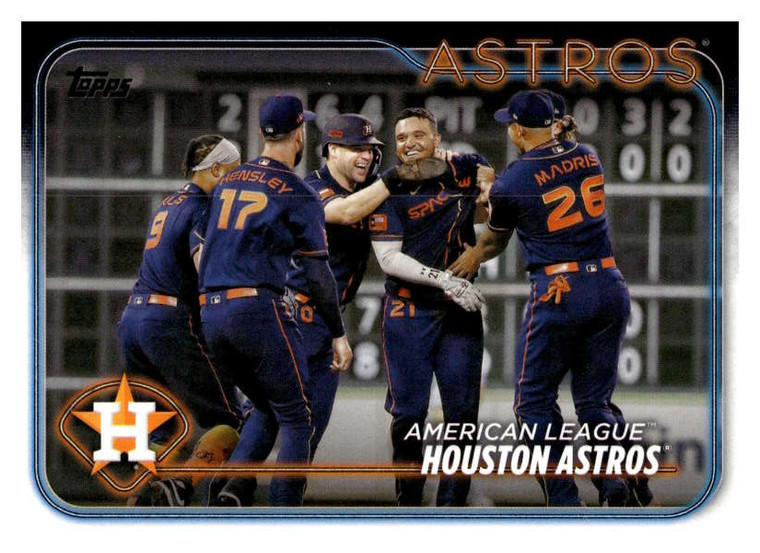 2024 Topps #132 Houston Astros Team Card NM-MT Houston Astros 