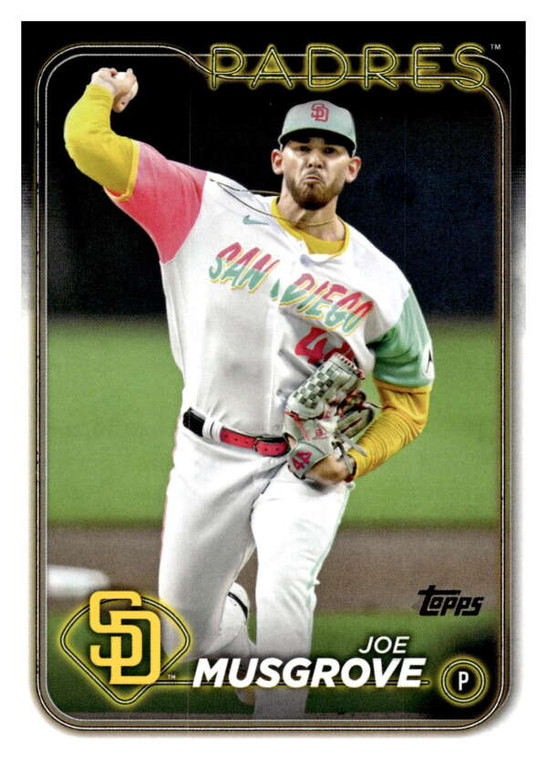 2024 Topps #205 Joe Musgrove NM-MT San Diego Padres 