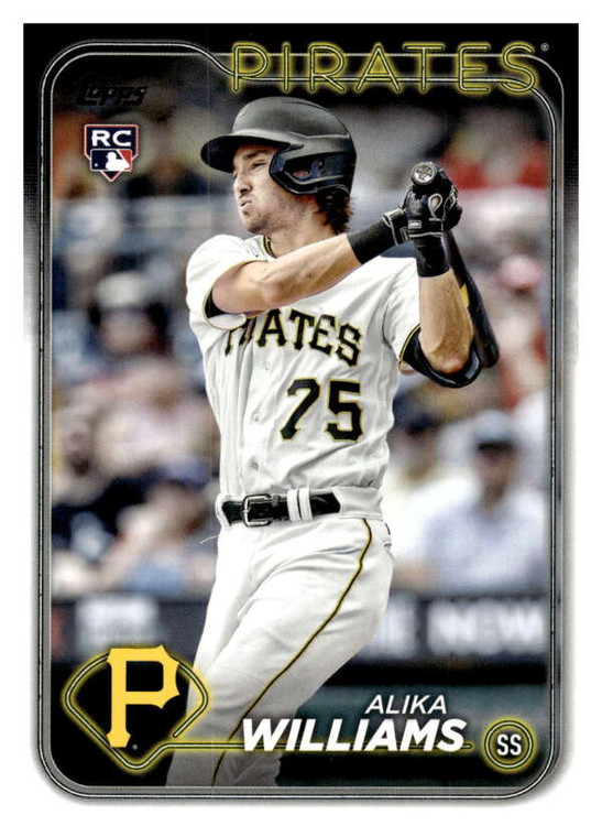2024 Topps #265 Alika Williams NM-MT RC Rookie Pittsburgh Pirates 