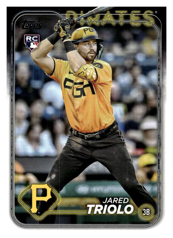 2024 Topps #281 Jared Triolo NM-MT RC Rookie Pittsburgh Pirates 