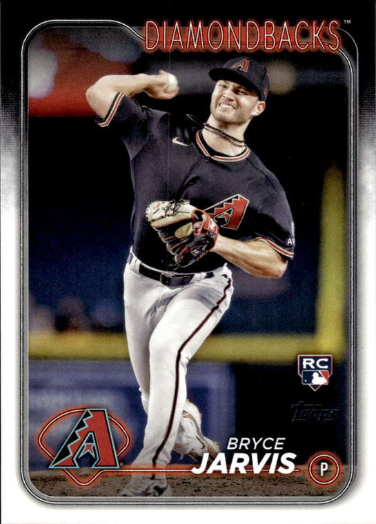 2024 Topps #363 Bryce Jarvis NM-MT RC Rookie Arizona Diamondbacks 