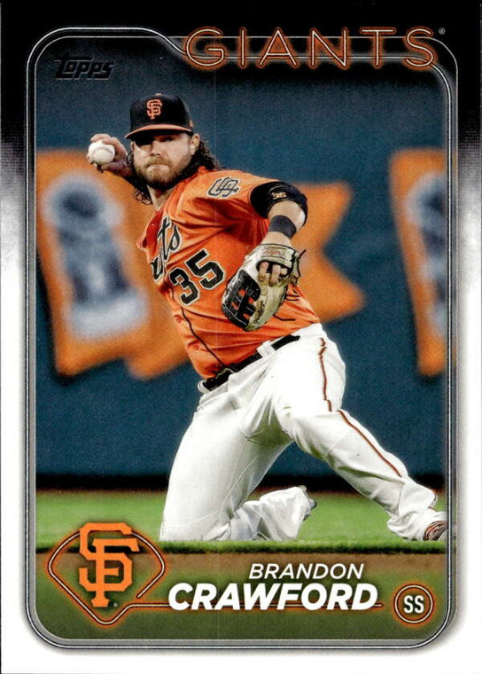 2024 Topps #416 Brandon Crawford NM-MT San Francisco Giants 