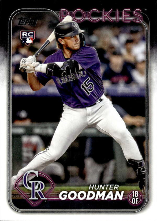2024 Topps #432 Hunter Goodman NM-MT RC Rookie Colorado Rockies 