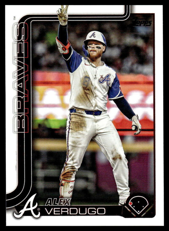 2025 Topps Update #US4 Alex Verdugo NM-MT Atlanta Braves 