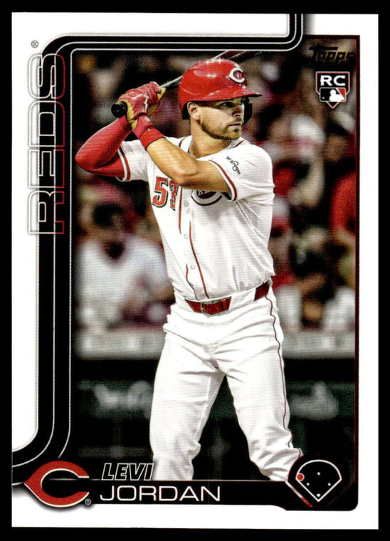 2025 Topps Update #US6 Levi Jordan NM-MT RC Rookie Cincinnati Reds 