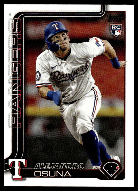 2025 Topps Update #US10 Alejandro Osuna NM-MT RC Rookie Texas Rangers 