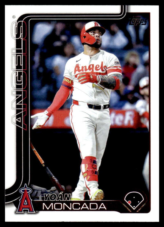 2025 Topps Update #US24 Yoan Moncada NM-MT Los Angeles Angels 