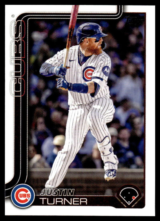 2025 Topps Update #US27 Justin Turner NM-MT Chicago Cubs 