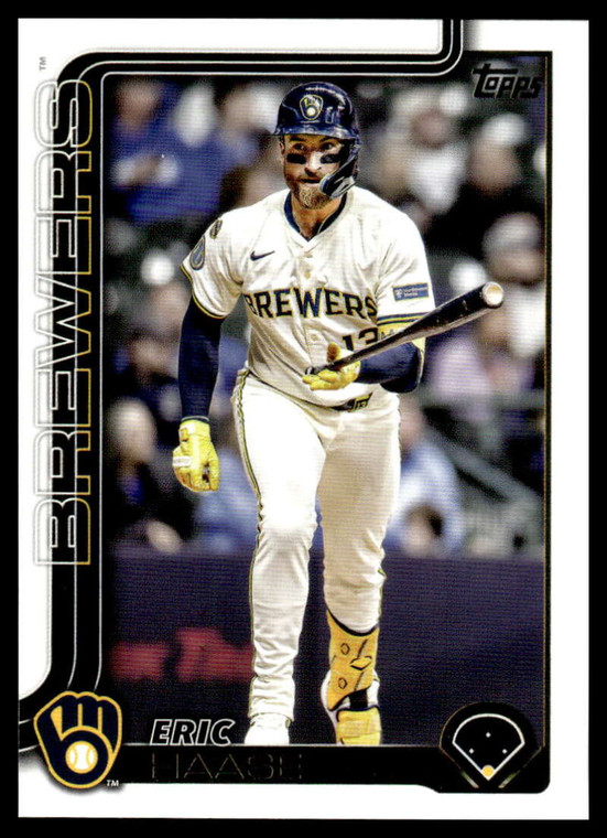 2025 Topps Update #US30 Eric Haase NM-MT Milwaukee Brewers 