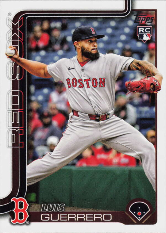 2025 Topps Update #US36 Luis Guerrero NM-MT RC Rookie Boston Red Sox 