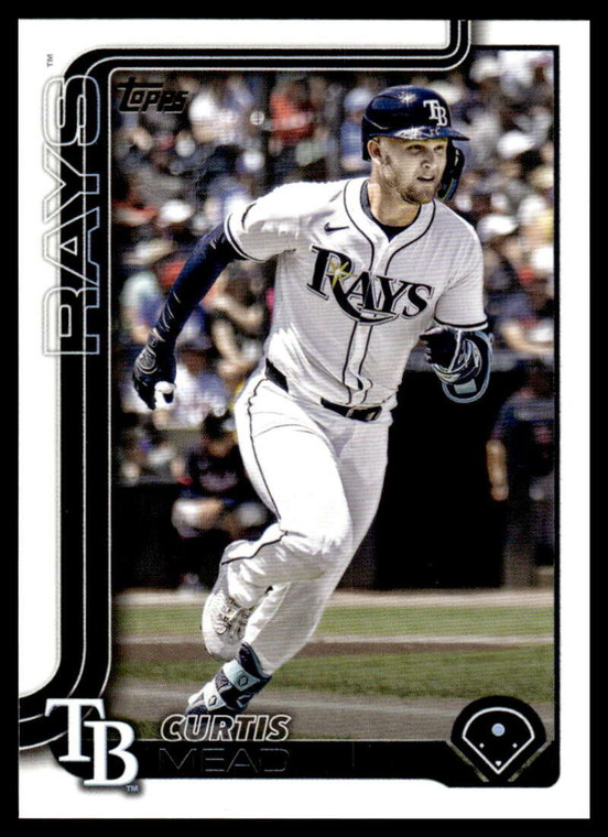 2025 Topps Update #US41 Curtis Mead NM-MT Tampa Bay Rays 