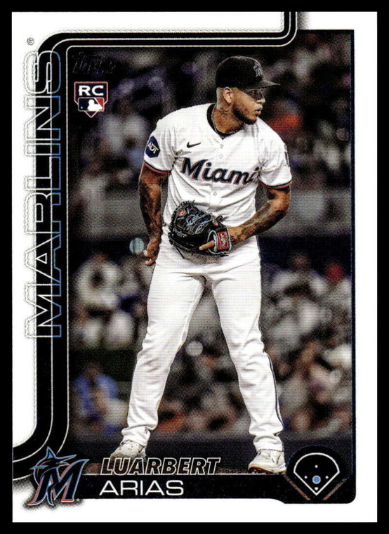 2025 Topps Update #US53 Luarbert Arias NM-MT RC Rookie Miami Marlins 