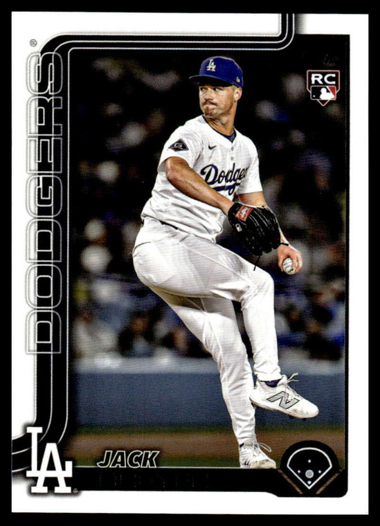 2025 Topps Update #US77 Jack Dreyer NM-MT RC Rookie Los Angeles Dodgers 