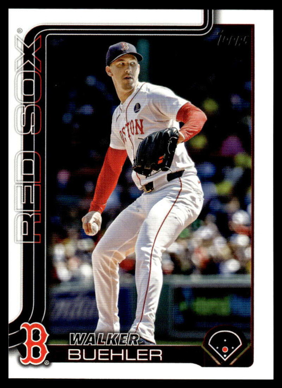 2025 Topps Update #US103 Walker Buehler NM-MT Boston Red Sox 