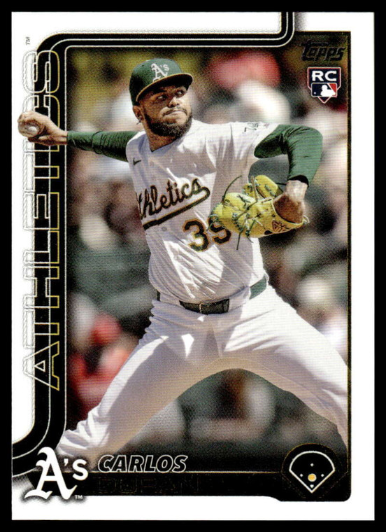 2025 Topps Update #US104 Carlos Duran NM-MT RC Rookie Athletics 