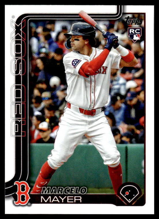 2025 Topps Update #US105 Marcelo Mayer NM-MT RC Rookie Boston Red Sox 