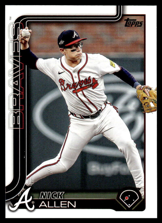 2025 Topps Update #US106 Nick Allen NM-MT Atlanta Braves 