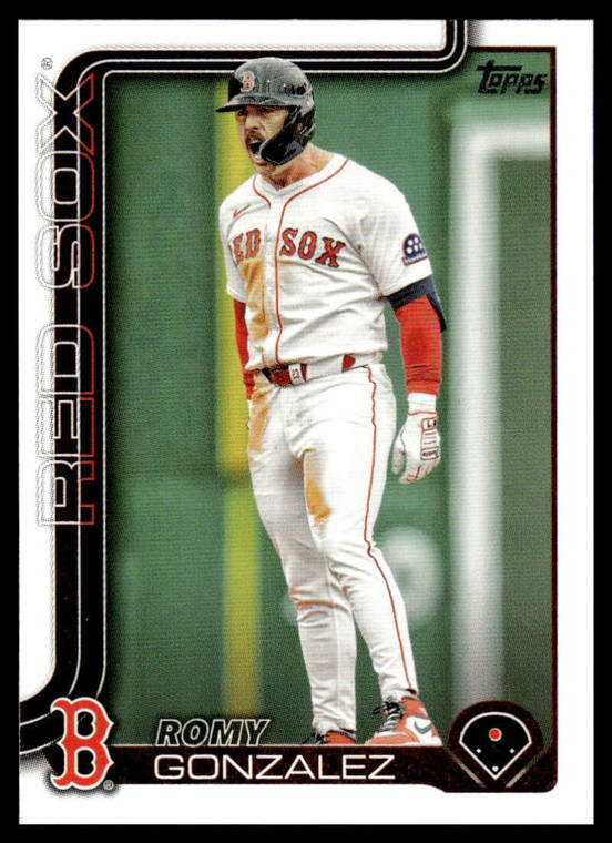 2025 Topps Update #US112 Romy Gonzalez NM-MT Boston Red Sox 