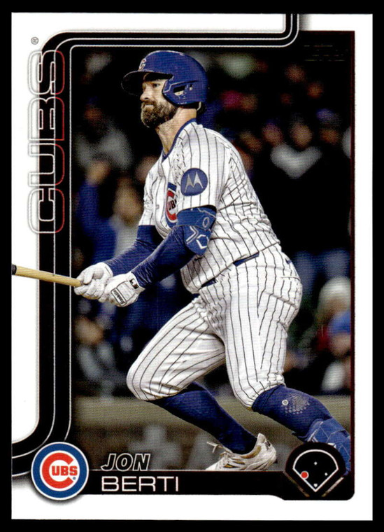 2025 Topps Update #US139 Jon Berti NM-MT Chicago Cubs 