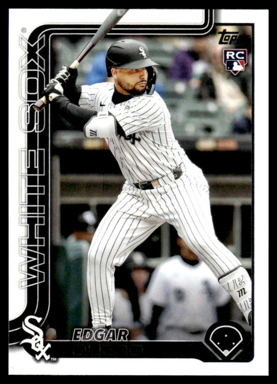 2025 Topps Update #US145 Edgar Quero NM-MT RC Rookie Chicago White Sox 