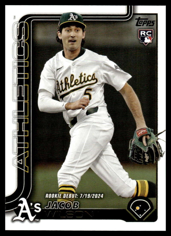 2025 Topps Update #US180 Jacob Wilson Rookie Debut NM-MT Athletics 
