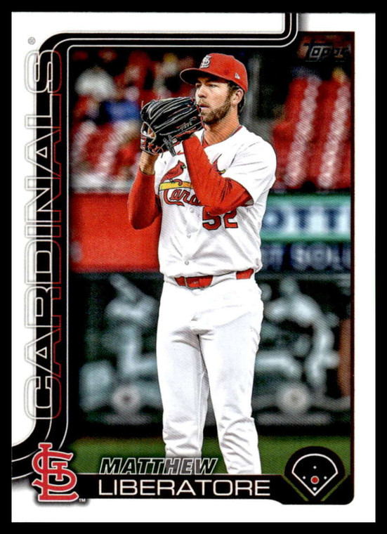 2025 Topps Update #US185 Matthew Liberatore NM-MT St. Louis Cardinals 