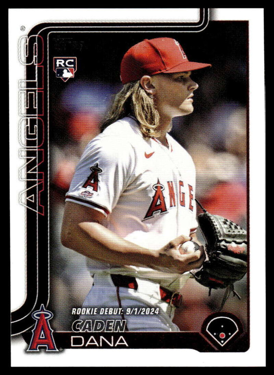 2025 Topps Update #US187 Caden Dana Rookie Debut NM-MT Los Angeles Angels 