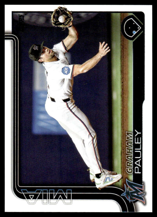 SOLD 191290 2025 Topps Update #US188 Graham Pauley NM-MT Miami Marlins 