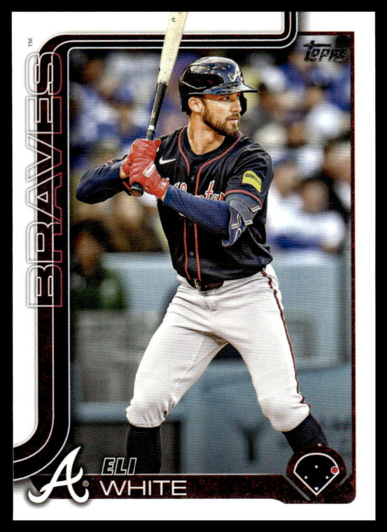 SOLD 191291 2025 Topps Update #US189 Eli White NM-MT Atlanta Braves 