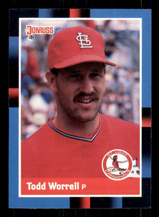 1988 Donruss #386 Todd Worrell NM-MT St. Louis Cardinals 