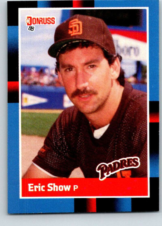 1988 Donruss #387 Eric Show NM-MT San Diego Padres 