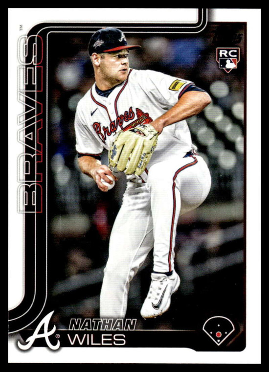 2025 Topps Update #US216 Nathan Wiles NM-MT RC Rookie Atlanta Braves 