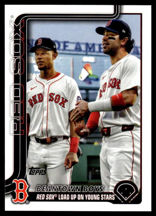 2025 Topps Update #US241 Kristian Campbell/Marcelo Mayer Veteran Combos NM-MT Boston Red Sox 