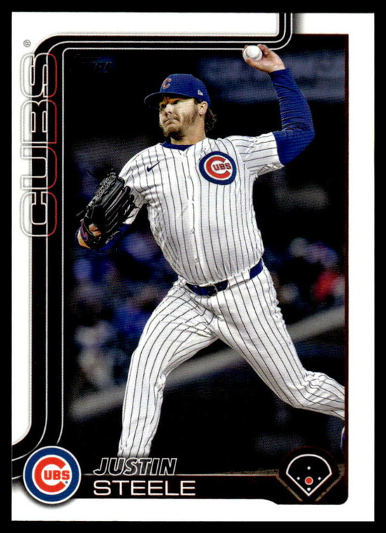 2025 Topps Update #US248 Justin Steele NM-MT Chicago Cubs 