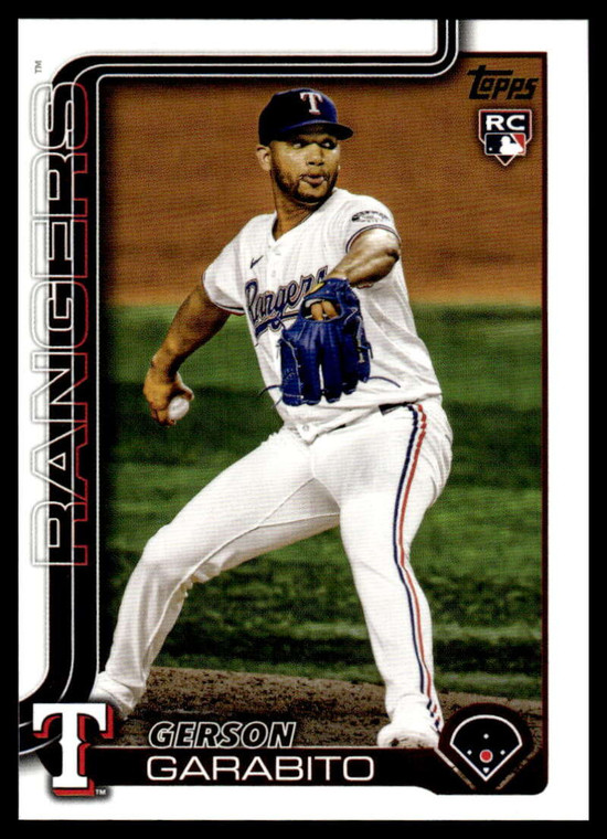 2025 Topps Update #US249 Gerson Garabito NM-MT RC Rookie Texas Rangers 