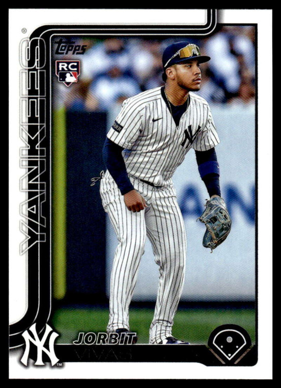 2025 Topps Update #US258 Jorbit Vivas NM-MT RC Rookie New York Yankees 