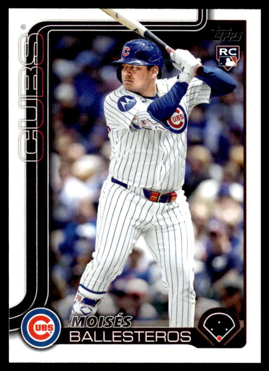 2025 Topps Update #US262 Moises Ballesteros NM-MT RC Rookie Chicago Cubs 