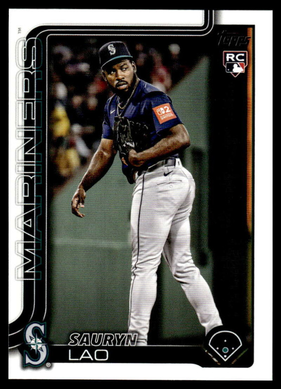 2025 Topps Update #US265 Sauryn Lao NM-MT RC Rookie Seattle Mariners 