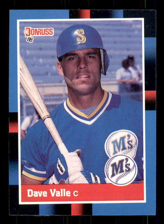 1988 Donruss #393 Dave Valle NM-MT Seattle Mariners 