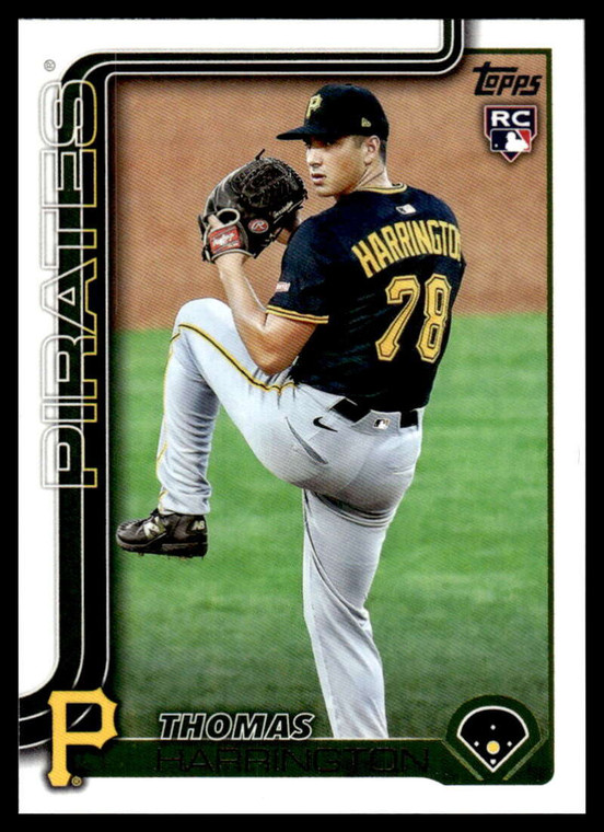 2025 Topps Update #US273 Thomas Harrington NM-MT RC Rookie Pittsburgh Pirates 