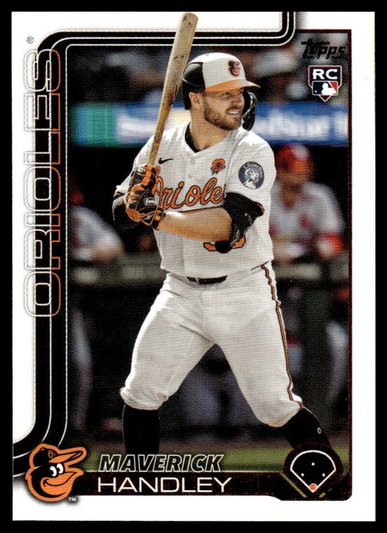 2025 Topps Update #US274 Maverick Handley NM-MT RC Rookie Baltimore Orioles 