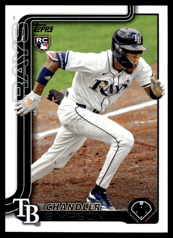 2025 Topps Update #US277 Chandler Simpson NM-MT RC Rookie Tampa Bay Rays 